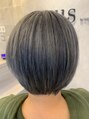 アーサスバイヘッドライト 石岡6号線店(ursus by HEADLIGHT) シルバーカラー、ブリーチ2回