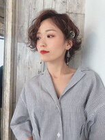 プーラビーダ(PuraVida)&nbsp;20代30代40代大人可愛いナチュラルブラウン前髪なしショート