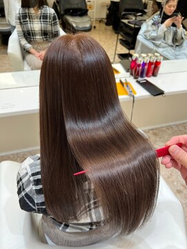 レビジュヘアー(LEVIJU HAIR) 髪質改善トリートメントでダメージレスヘアに♪