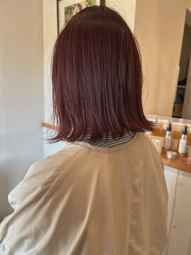 ジジ フィーカ 佐野(Gigi fika) ピンクブラウン