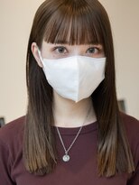 アフロート ギンザ(AFLOAT GINZA) 【白川】20代30代40代ストレートヘアブルーサファイア23.2.26