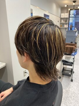 アデプト 北千住店(adept) ★ウルフ×ハイライト×メンズ【北千住】