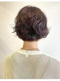 ミニボブニュアンスパーマ☆