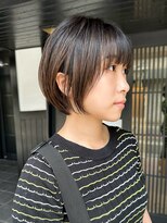 クルー(Creww KYOTO) まとまる大人のショートボブ