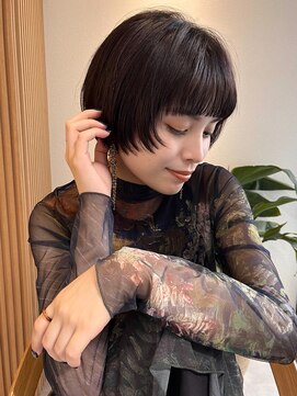 ロンドプロフィール 浦和(Lond profil) 中川 前髪カット顔まわり似合わせ外ハネくびれレイヤーミディ