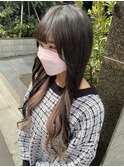 #シールエクステ　#インナーカラー　#ロングヘア