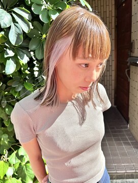 チュダック(ChuDuck) 韓国風《インナーホワイト》ブリーチ/ケアブリーチ/ダブルカラー