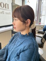 ノア ヘアデザイン 町田店(noa Hair Design)&nbsp;顔まわり×前髪カット
