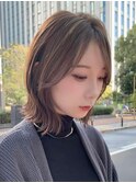 30代40代大人女性/前髪ありショートボブ/ショートヘア/髪質改善