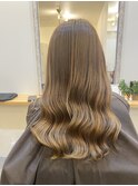 ベージュハイライト