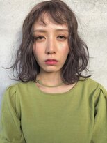 ヘアアンドアイラッシュ ココアンジェ くりえいと宗像店(Coco Ange)&nbsp;アンニュイ ボブ