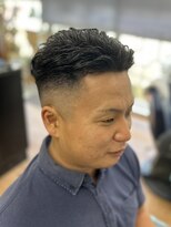 ジェイソン(JASON)&nbsp;【フェードスタイル】オールバックメンズ極道パーマ