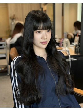 アリーズ(ALLYS) ブリーチなしネイビーブルーカラー♪