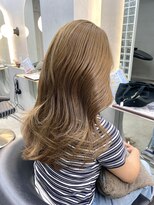 ロンドポレール 北千住(Lond polaire)&nbsp;ブリーチなしダブルカラー×マロンベージュ