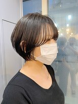 トッカ ヘアアンドトリートメント 難波店&nbsp;小顔似合わせカット愛されクールショート20代/30代40代50代/難波