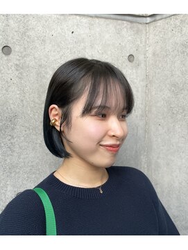 金子美容室 インナーカラーボブ