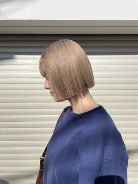 ロイジー(roijir) 表参道 roijir × 金髪 × ボブ