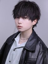 リップス 仙台annex(LIPPS)&nbsp;マットソフトツイストスパイラルパーマメンズミニウルフカット