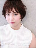 ■SOLセンター南・12-21■大人フェミニン小顔ショートウルフ