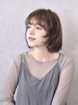 コイ(coii)&nbsp;マロンベージュ抜け感ボブ