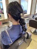 コワファースト 大分(COIFF1RST) 結婚式/編みおろしスタイル