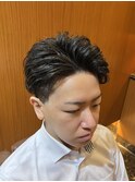 銀座　理容室　ナチュラルパーマ
