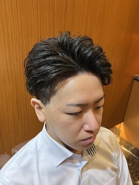 ヘアモード キクチ 銀座店 銀座　理容室　ナチュラルパーマ