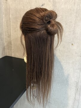 エイミー 伏見店(aemii) トレンドハーフカチモリヘア