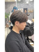 アロー 船橋店(AROH)&nbsp;men’s/MEN’S/メンズカット/フェザーショート/船橋/大神宮下