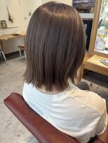 ルシュカイチマルニ(Rasca102)&nbsp;Rasca◆切りっぱなしボブ/ベージュカラー/透け感カラー