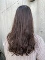 アグ ヘアー ルッカ 五所川原店(Agu hair lucca)&nbsp;デジタルパーマロングヘア。