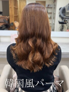 アミー 池袋(Ammy) コテ巻き風パーマ /韓国風パーマ/デジタルパーマ/レイヤーカット