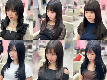シーズン 大阪(SEASON)の写真/エクステでもレイヤーカットしたい！似合わせ×馴染ませカットで自然なロングヘアに簡単イメチェン♪