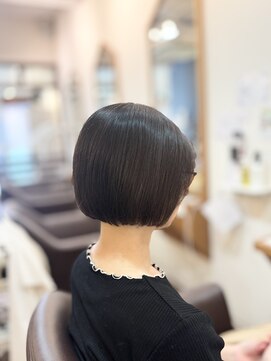 ヘアー グリーン(hair green) 30代40代50代/ミニボブ/ワンレンボブ/白髪染め