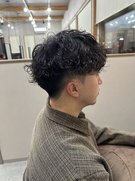 ロルド シェリ(Rold Cheri) 波巻きスパイラル/メンズパーマ/スパイラルパーマ