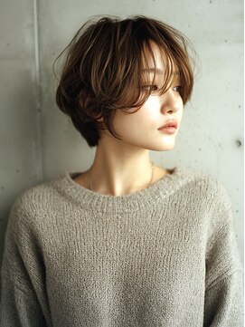 赤れんがアネックス(ANNEX) 似合わせカット20代30代40代50代ショートボブくびれレイヤーボブ