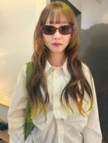 ゾーイ(ZOEY)&nbsp;今泉　ボブヘア　ボブ　ブリーチなしダブルカラー　パーマ