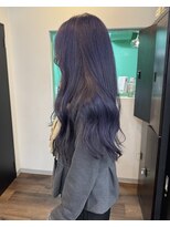 スリット(slit) 透け感ブルーラベンダー