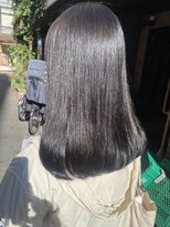 ウィーク 梅田(UiiC) たぷんっ♪と毛先が可愛いワンカールパーマ uiic umeda 白井舞美