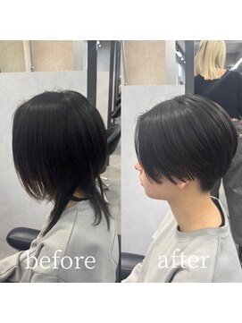 ヘアサロン ドットプラス 町田店(dot. plus) 刈り上げショート/ハンサムショート/大人ショート/町田/町田駅