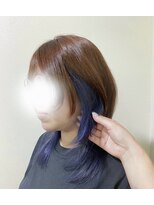 アリエル セバスチャン&nbsp;インナーブルー×レイヤーカット