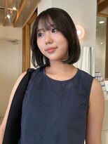 トーチ(torch)&nbsp;たぷっとボブ×暗めオリーブカラー