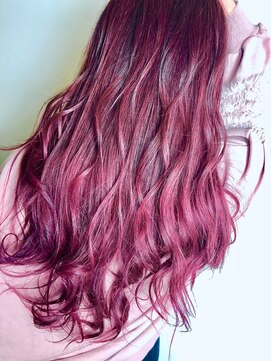 レジスタヘアーワークス (REGISTA hair works) berry red