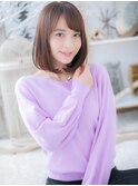 *mod's越谷*清楚な♪前下がり小顔ストレートa