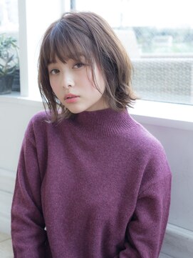 バイオレット 表参道店(Violet) 【若井】小顔シフォンボブ