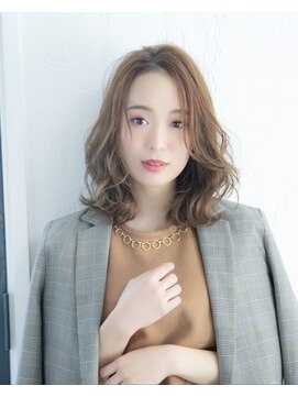 ロンドアベニール 北千住(Lond avenir) 【Lond avenir本田奈穂美】小顔レイヤー☆リラックスウェーブ