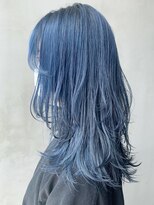 ネイビーブルー_チョコレートプリカール大人ガーリー_ba297081