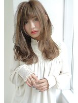 ザ キャンバス ミヤザキツネヒサ(THE CANVAS 宮崎恒久)&nbsp;ワンカールストレート＿ベージュカラーロング★