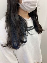 キー(kii)&nbsp;ポイントカラー　インナーカラー　福岡　天神　薬院　今泉