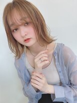 ルービック 京橋(Rubik's)&nbsp;外ハネボブディ×透明感カラー×エアリーミディ